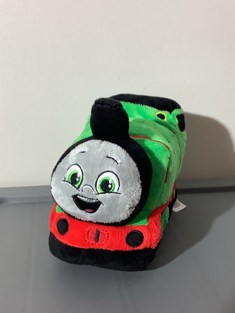 Thomas and Friends Green Number 6 Plush Train Toy - Soft Kids Stuffed Engine